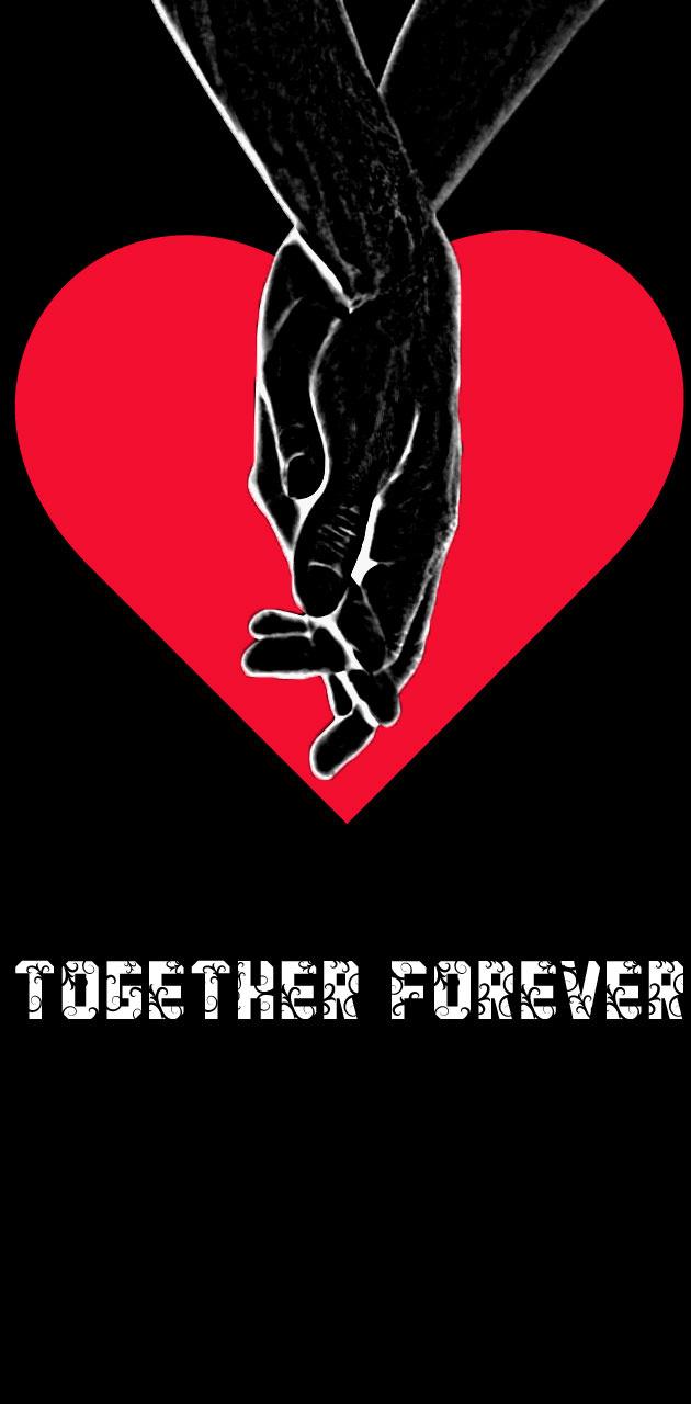 Together forever wallpaper by catinabox