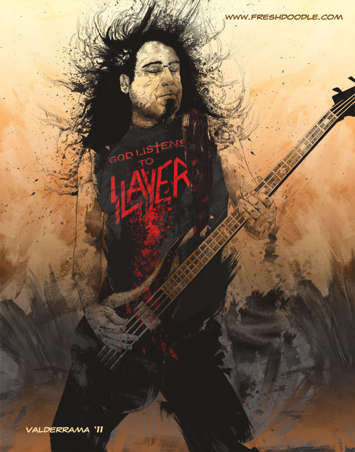 Tom araya by thefreshdoodle on