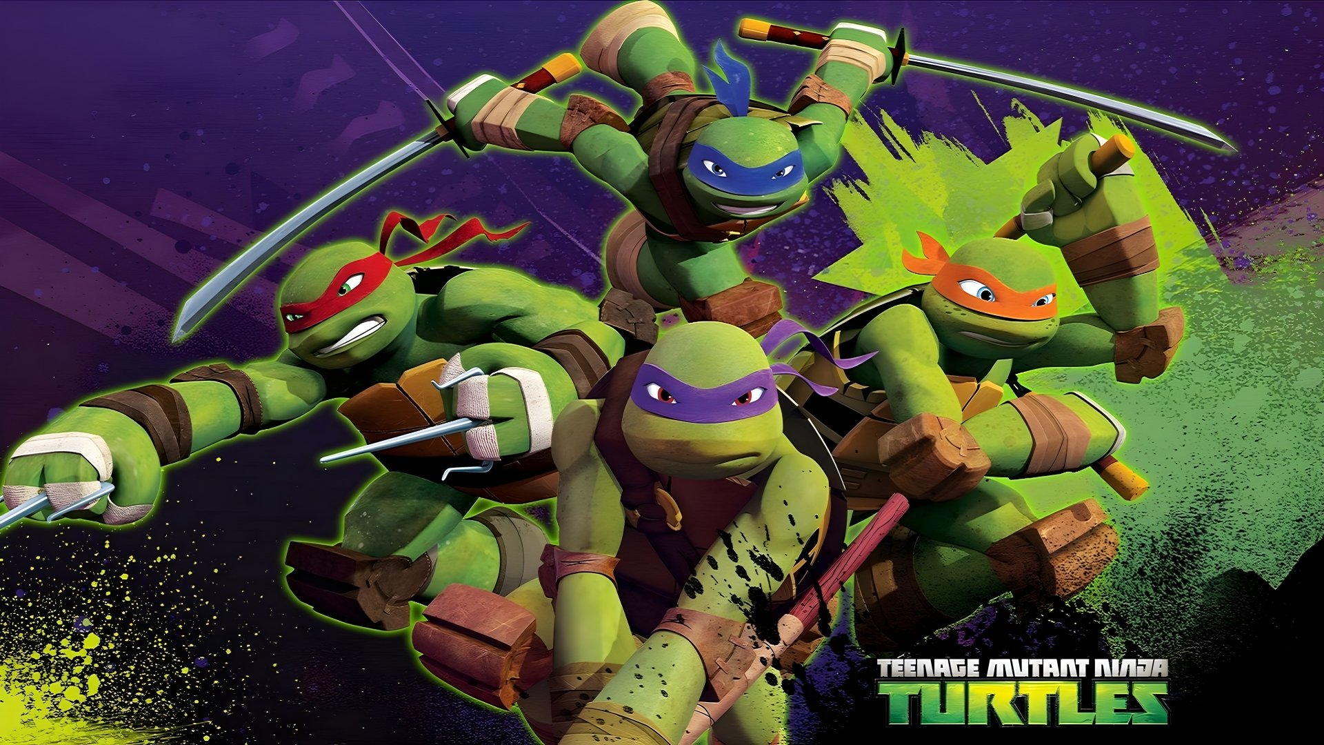 K teenage mutant ninja turtles papers hintergrãnde