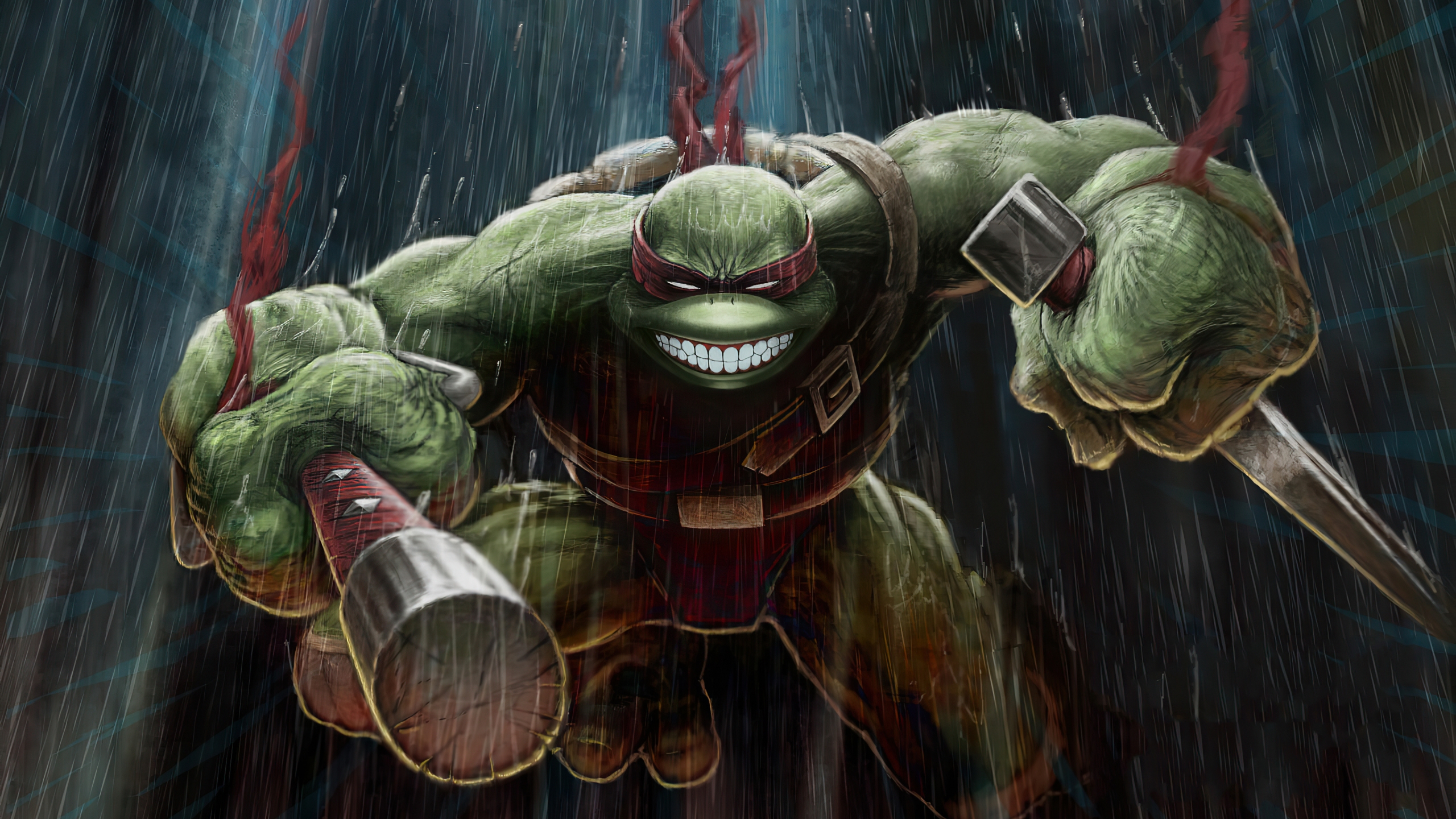 Ninja turtle raphael wallpaper k ultra hd id