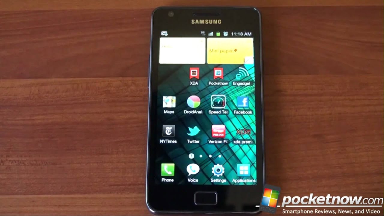 Samsung galaxy touchwiz tour homescreen settings etc pocketnow