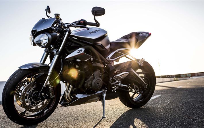 Download wallpapers triumph street triple r k new motorcycles sunset black motorcycle triumph for desktop free pictures for desktop free triumph street triple triumph street triple r triumph speed triple