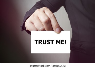 Trust me stock photos images photography