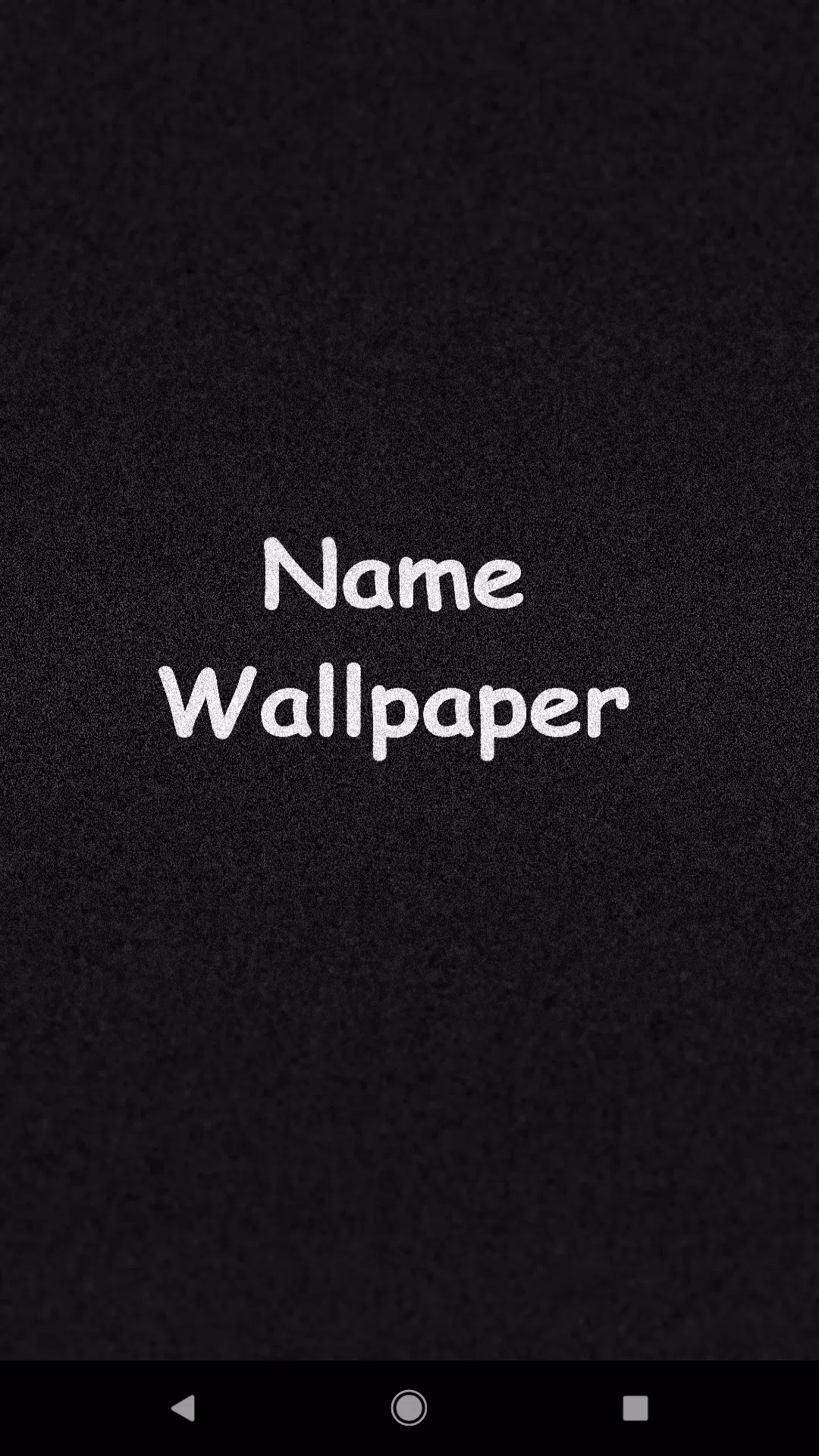 Name wallpaper apk for android download