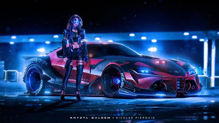 Neon Car wallpapers - backiee