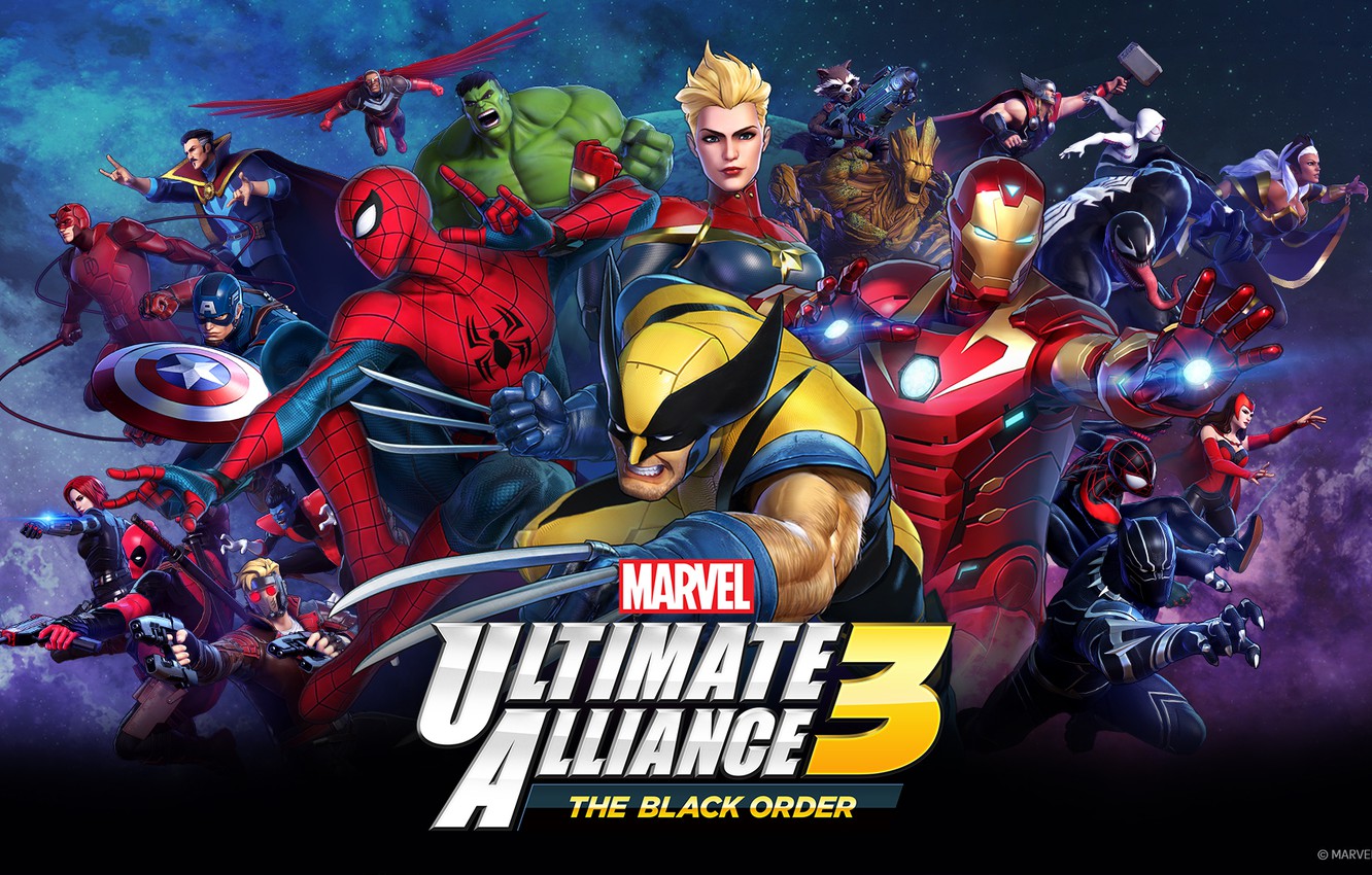 Wallpaper the game characters marvel marvel ultimate alliance the black order images for desktop section ððññ