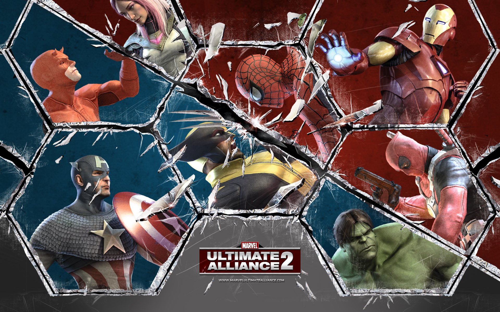 Marvel ultimate alliance hd papers achtergronden