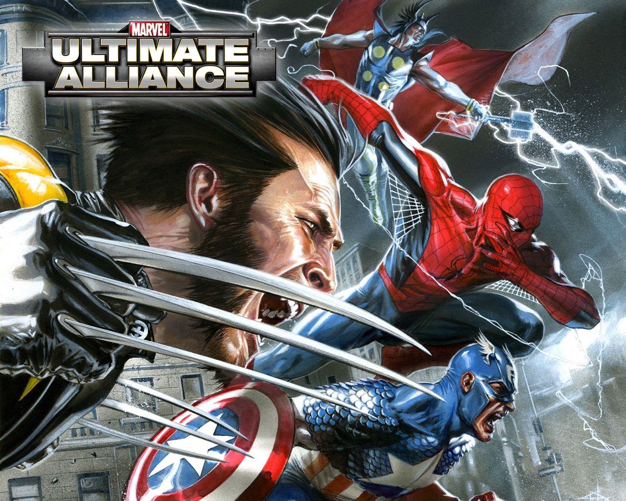 Marvel ultimate alliance spider