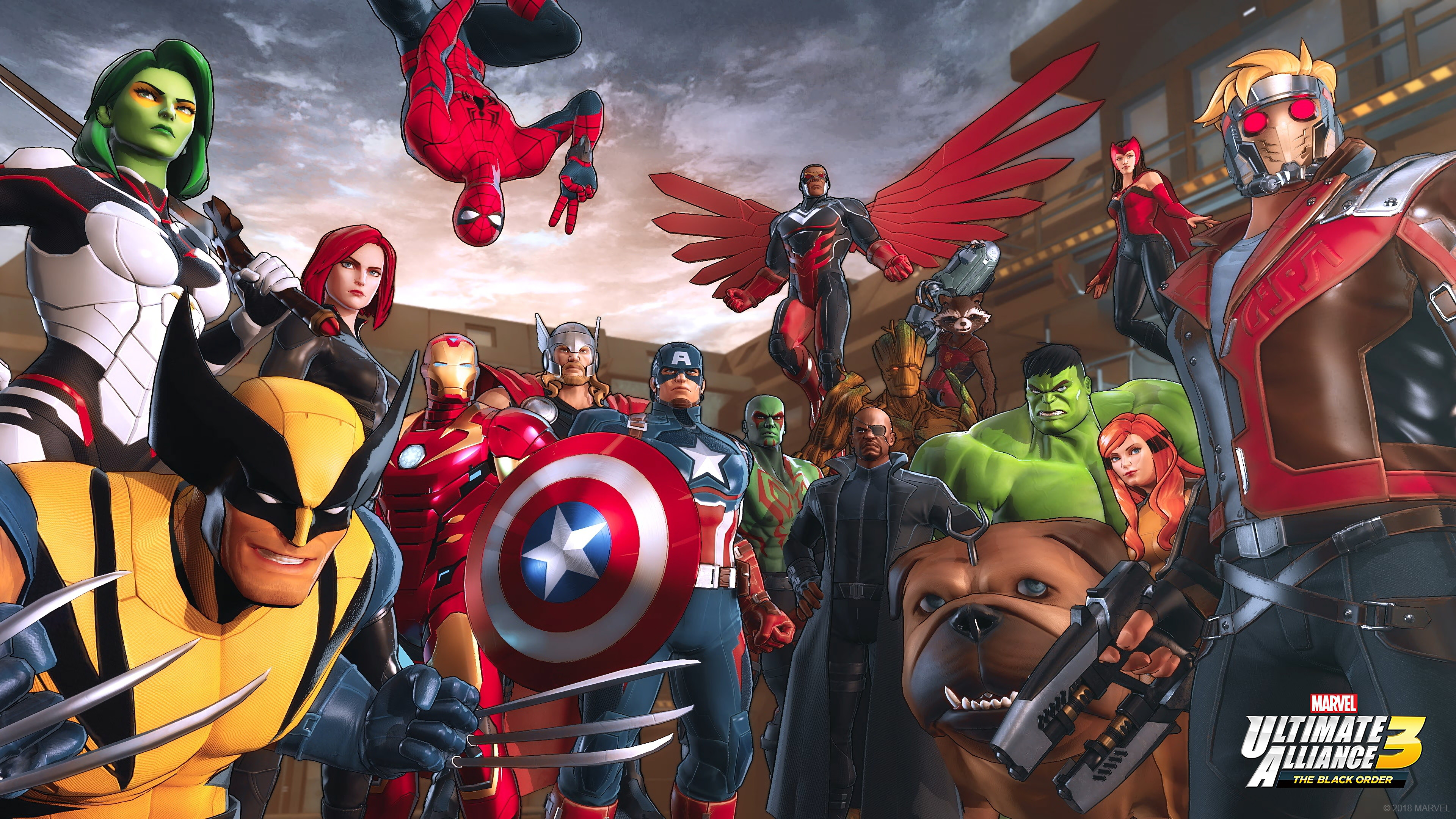 Marvel ultimate alliance characters k wallpaper