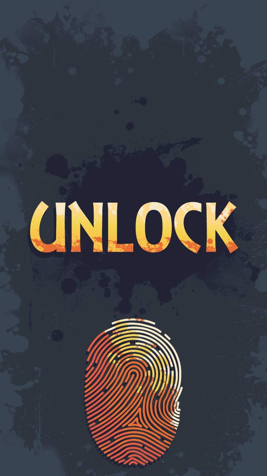 Unlock iphone wallpaper