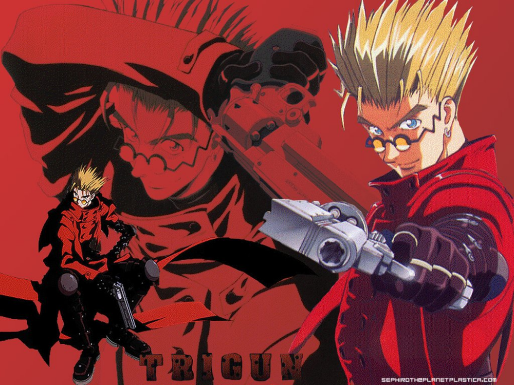 Vash the stampede wallpaper on wallpapersafari trigun anime anime artwork