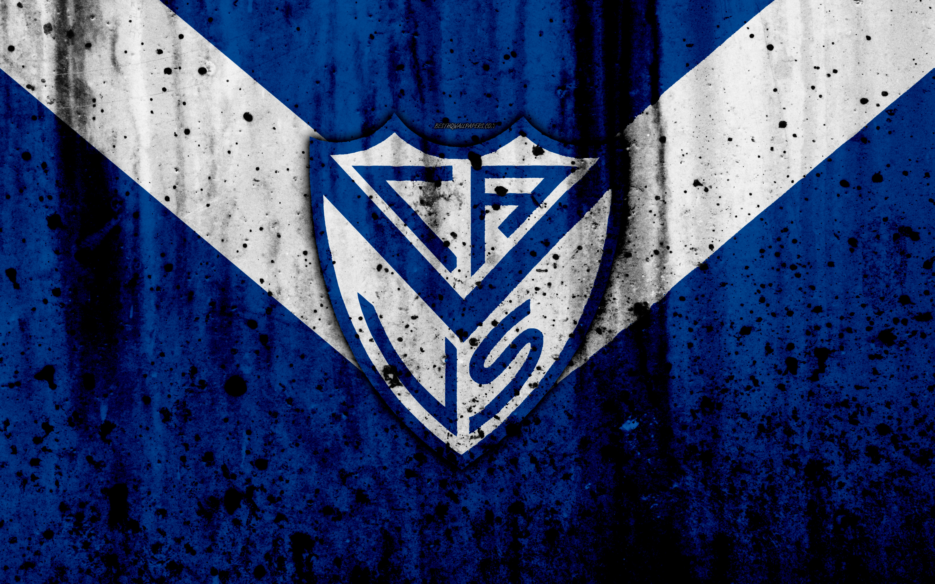 Download wallpapers k fc velez sarsfield grunge superliga soccer argentina logo velez sarsfield football club stone texture velez sarsfield fc for desktop with resolution x high quality hd pictures wallpapers