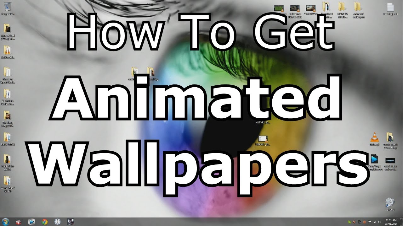 How to get animated d wallpapers in windows vista