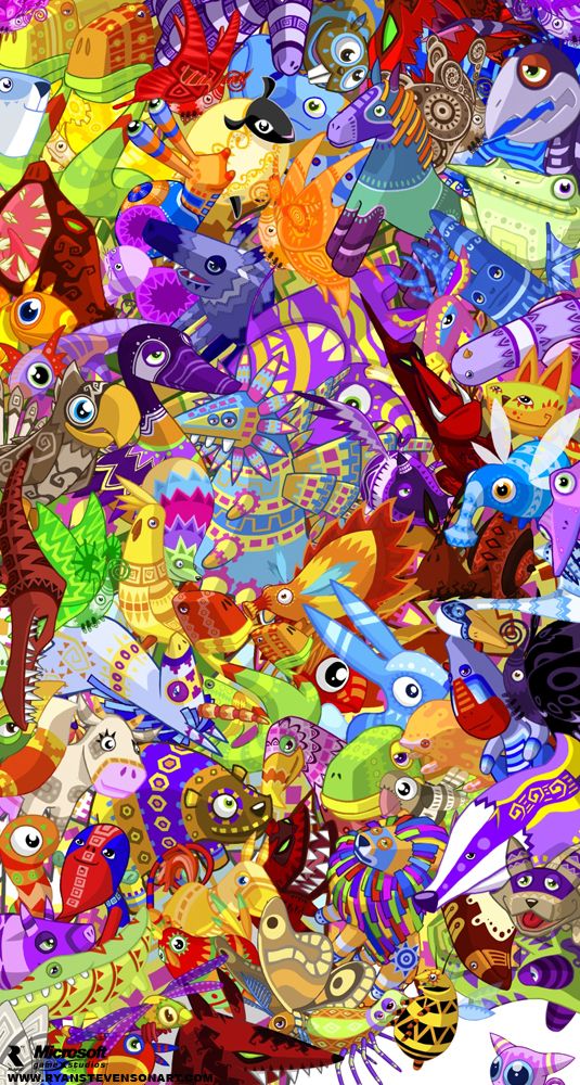 Pinata cascade by ryanstevensonart on deviantart artwork art illustrator inspiration