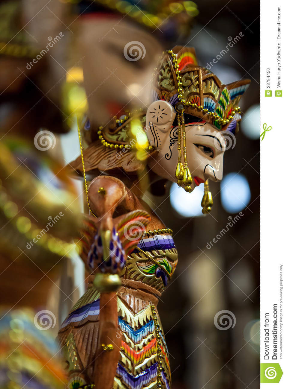 Javanese wayang golek stockfoto bild von bali ramayana