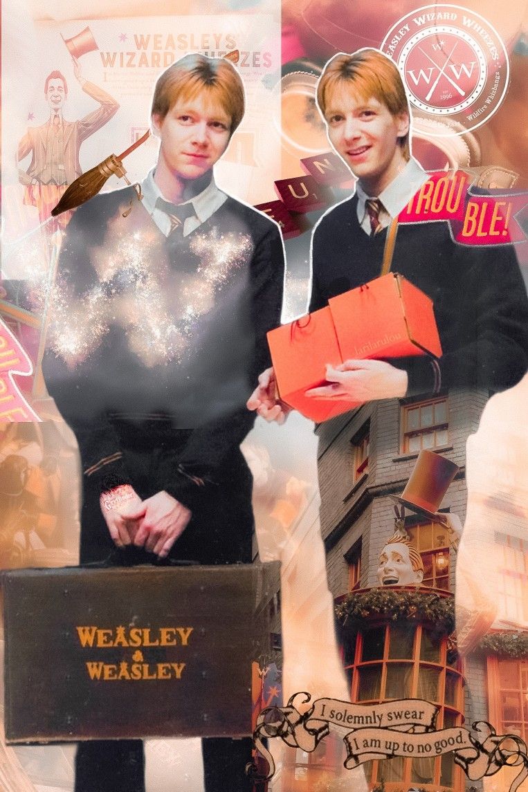 Weasley twins wallpaper george weasley aesthetic weasley twins fred and george weasley