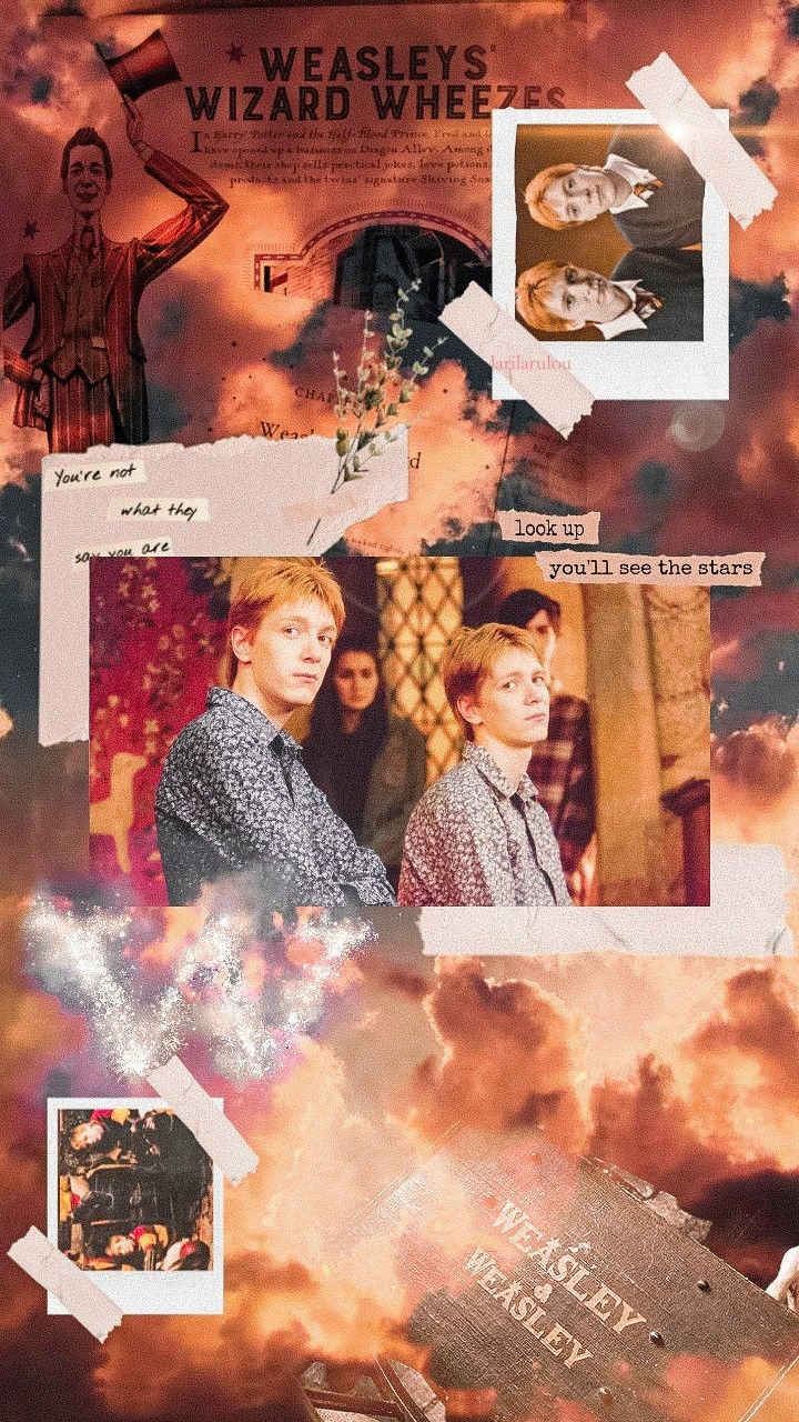 Weasley twins wallpaper pelãculas de harry potter arte de harry potter personajes de harry potter