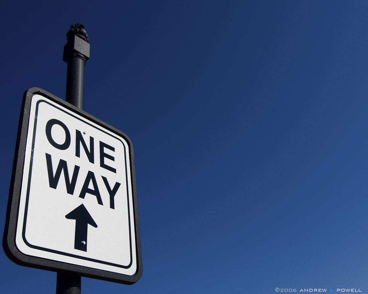 One way up wallpaper by barishiman on