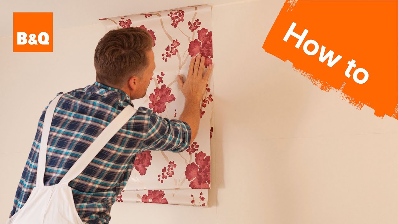 How to hang wallpaper part hanging