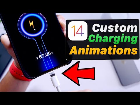 How to set custom charging animations on iphone