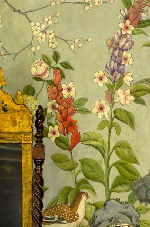 Thefoodogatemyhomework bedroom wallpaper detail from winterthur wilmington delaware mural wallpaper chinoiserie wallpaper mural