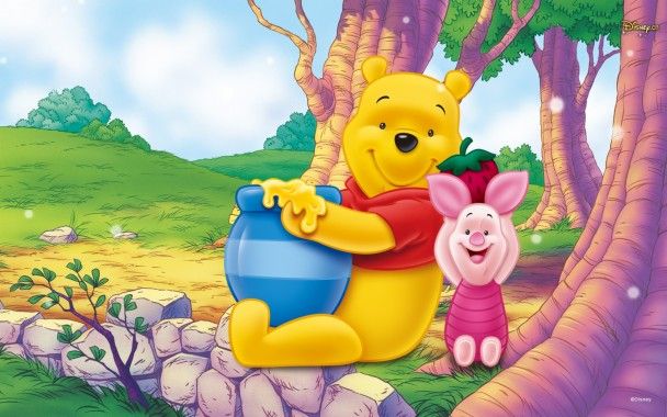 High resolution winnie the pooh