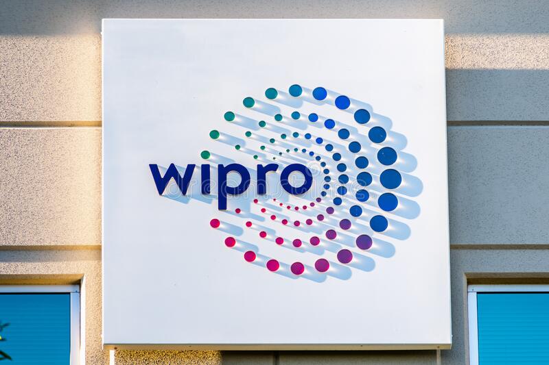 Wipro logo stock photos