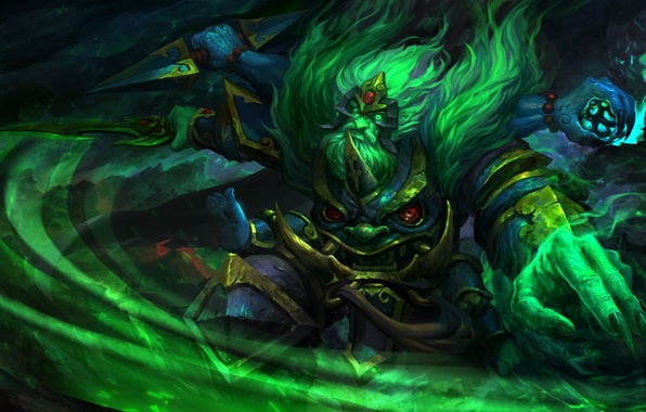 Wallpaper weapons beauty art claws green dota ostarion wraith king images for desktop section ððññ