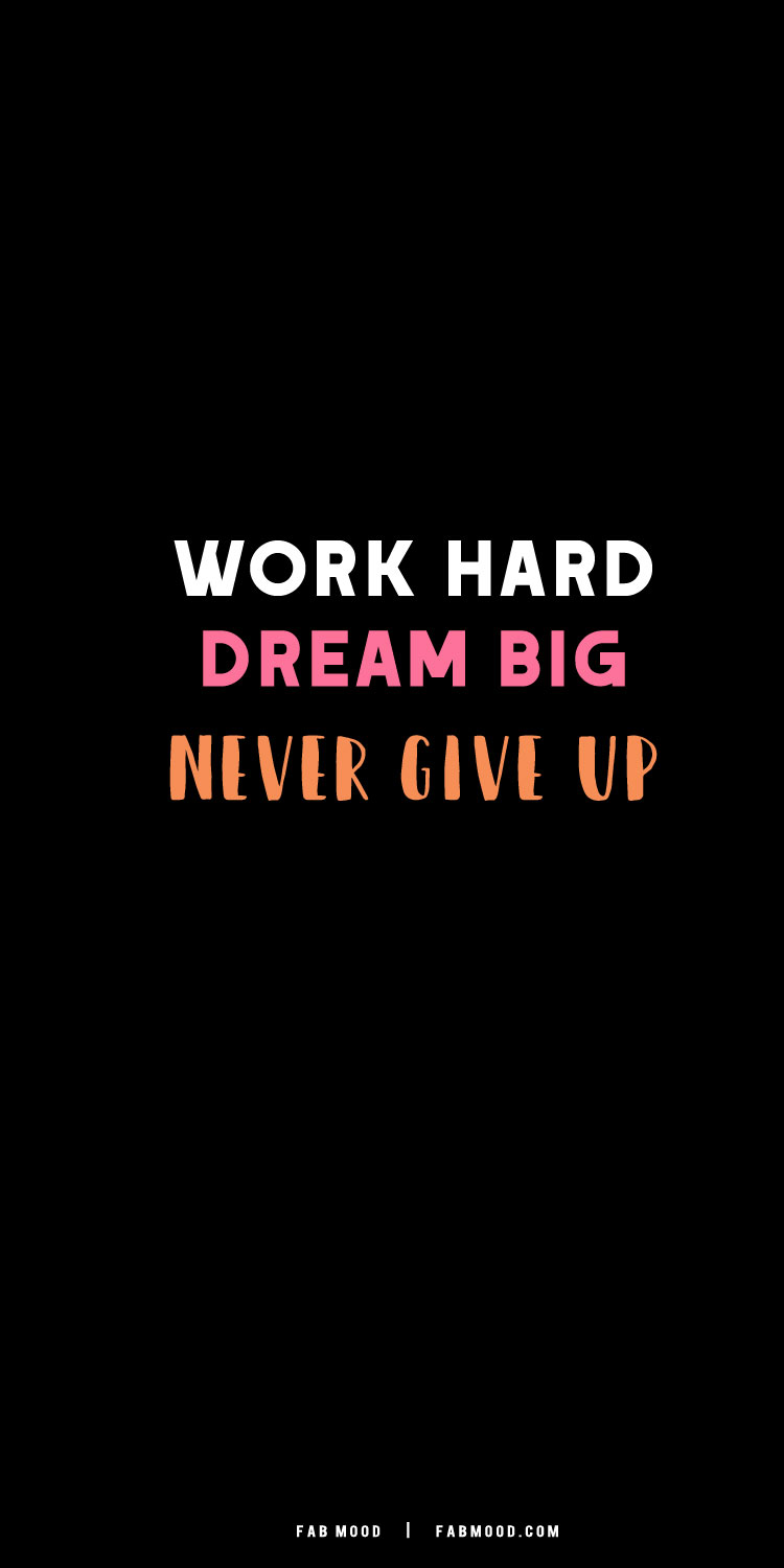 Work hard wallpaper ideas black wallpaper