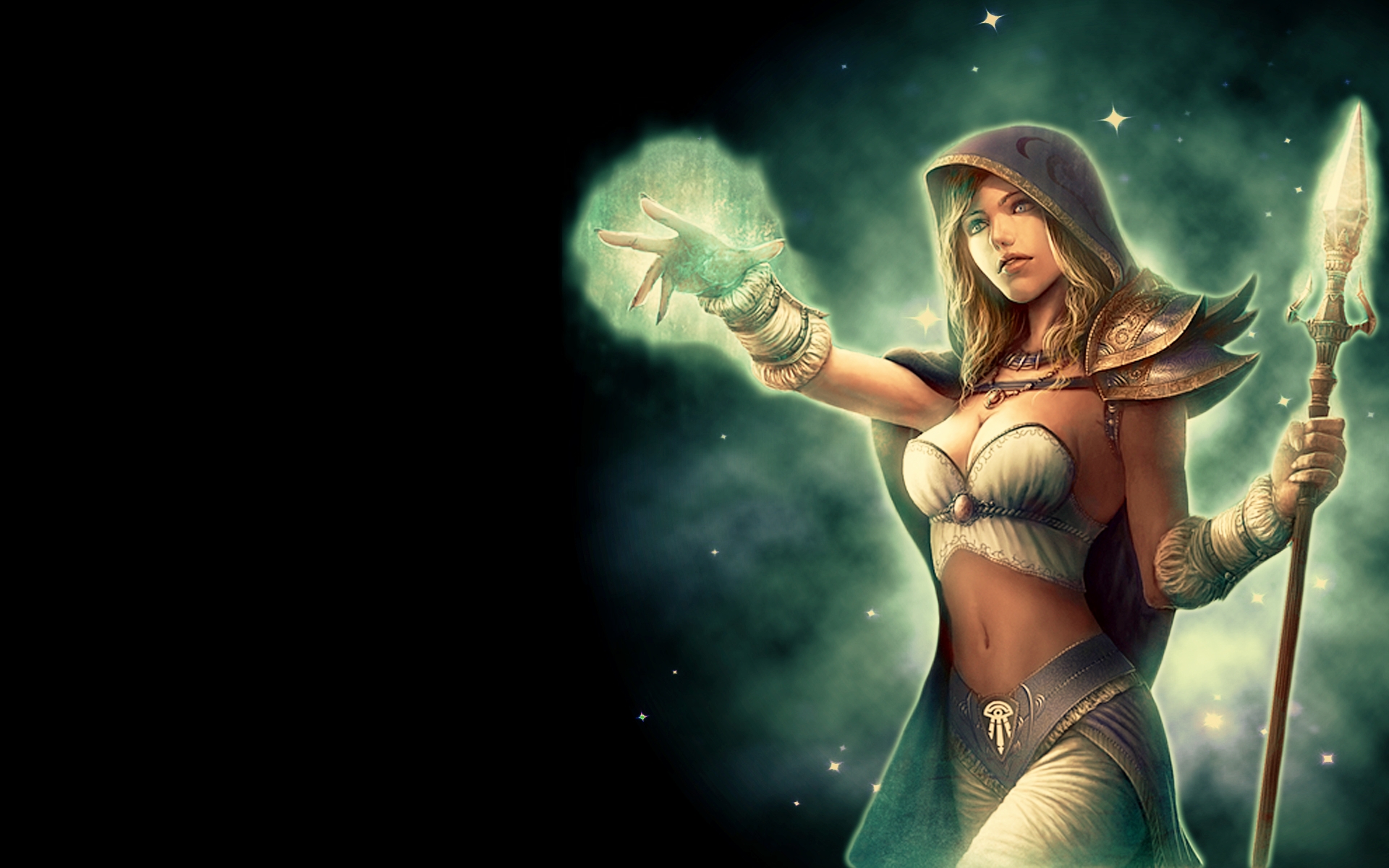 Wallpaper humaine mage by antinem on