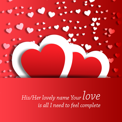 Write name on heart love wallpaper