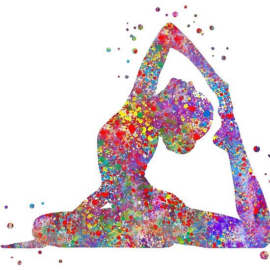 Yoga pose yoga pose art yoga art painting gymnastics wallpaper yoga poses