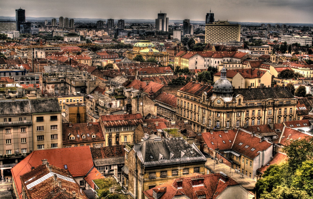 Wallpaper city the city building roof croatia capital croatia zagreb zagreb images for desktop section ððñðð