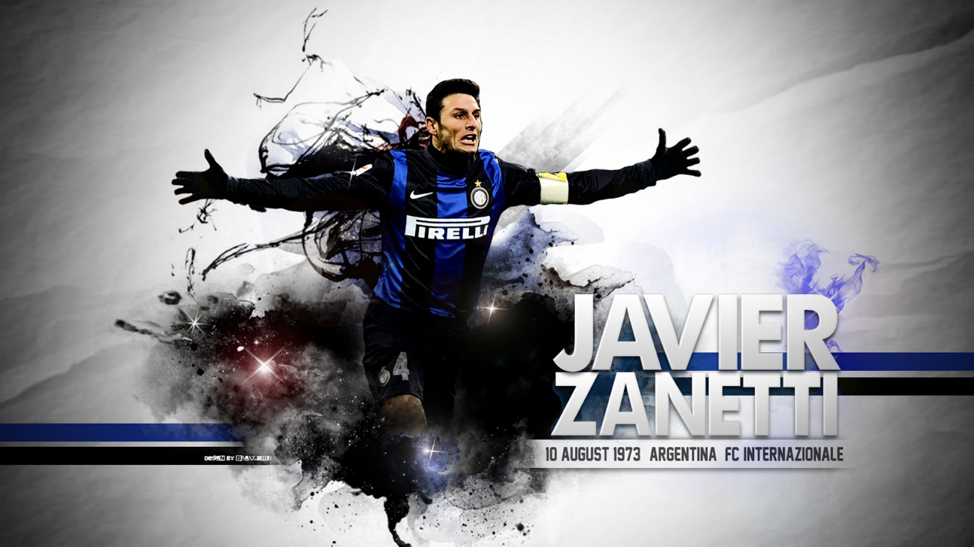 Javier zanetti hd paper