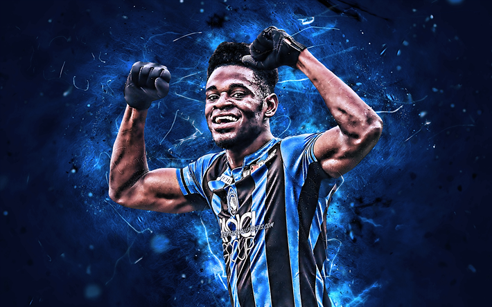 Download wallpapers duvan zapata goal atalanta fc colombian footballers serie a zapata soccer neon lights creative italy for desktop free pictures for desktop free