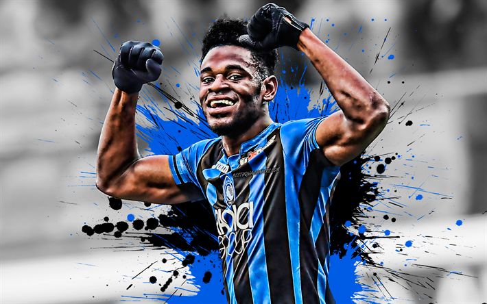 Download wallpapers duvan zapata k colombian football player atalanta striker blue black paint splashes creative art serie a italy football grunge zapata for desktop free pictures for desktop free