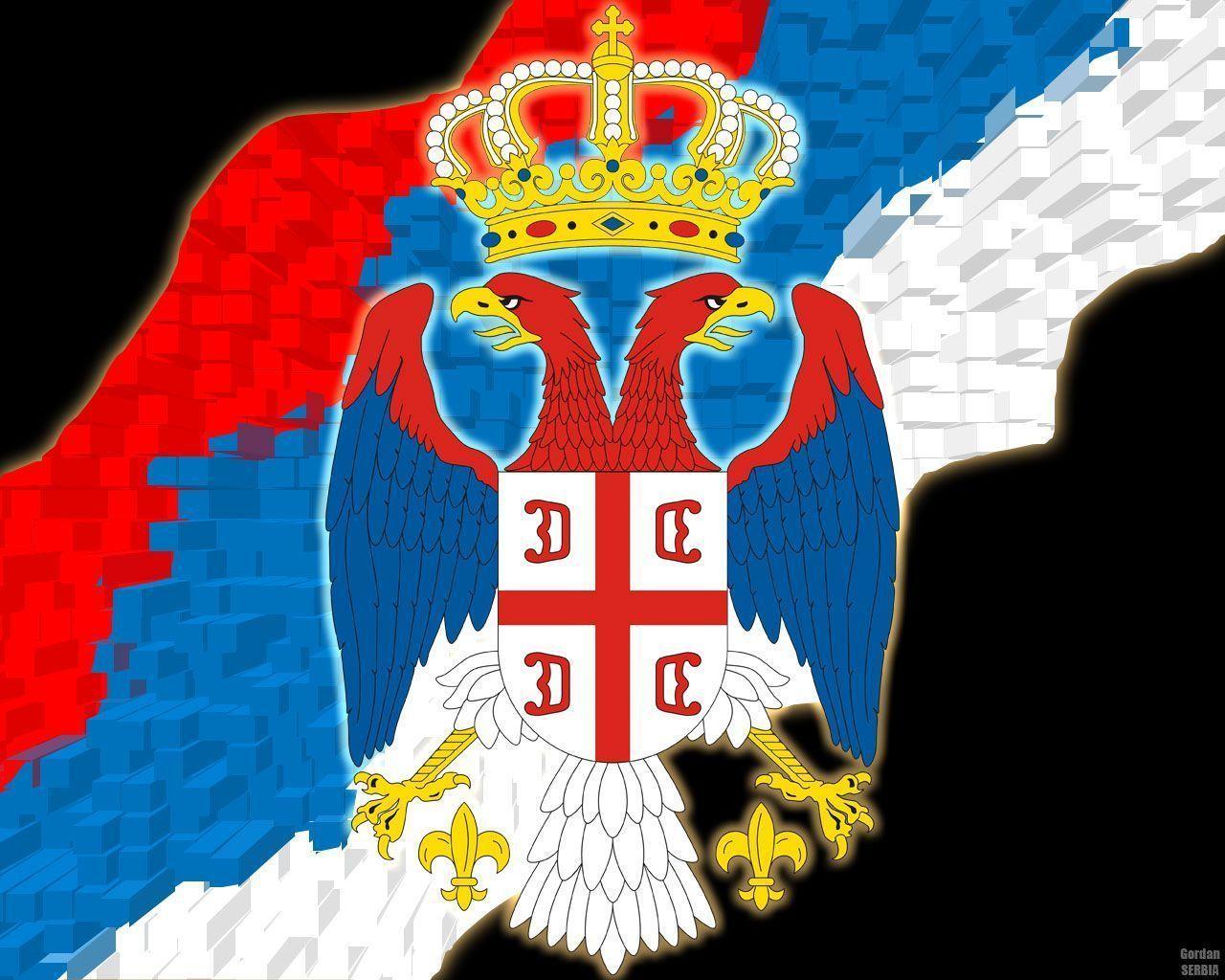 Serbia flag wallpapers