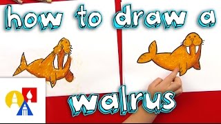 How to draw a walrus