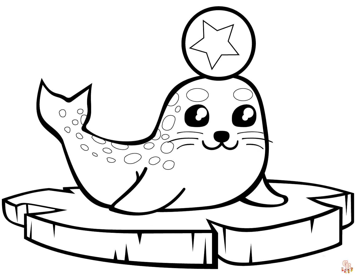 Printable walrus coloring pages free for kids and adults