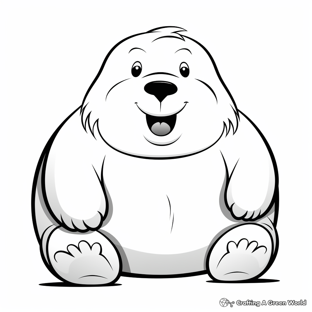 Walrus coloring pages