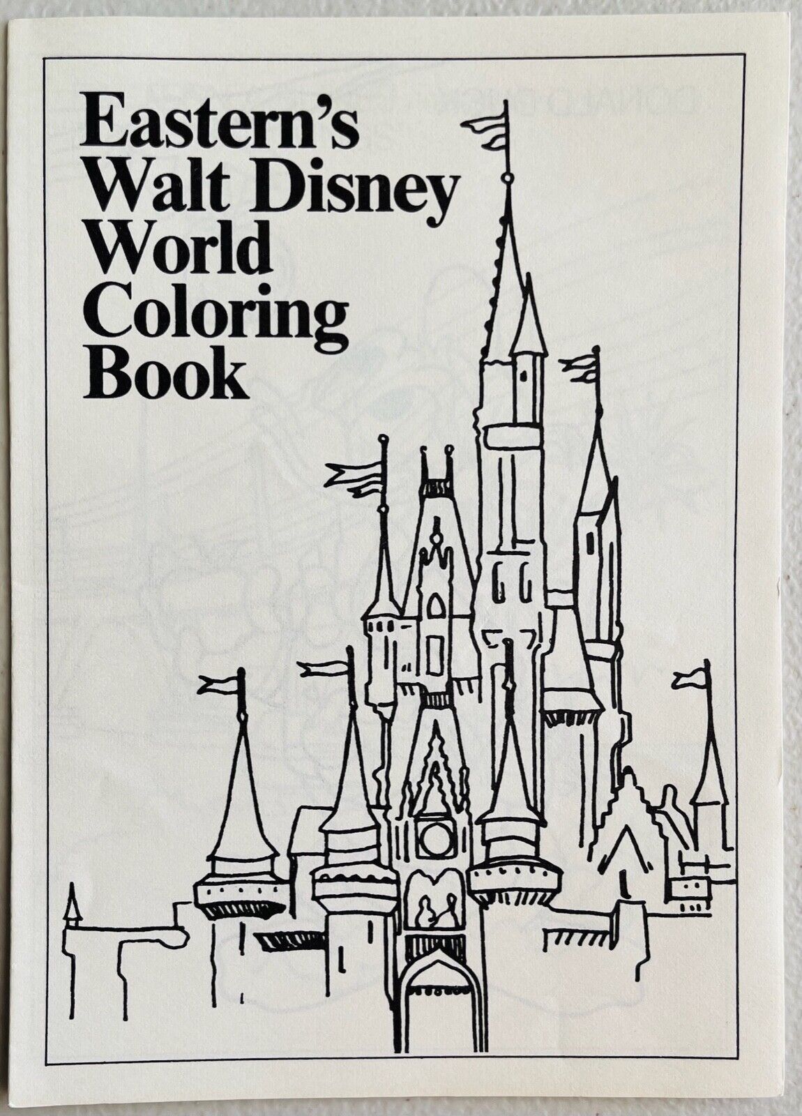 Eastern airlines promotional childs coloring book