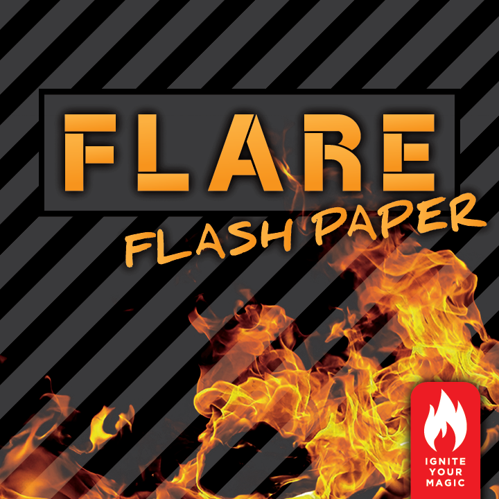 Flare flash paper black