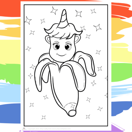 Cute unicorn coloring pages