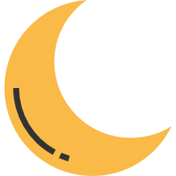 Crescent moon