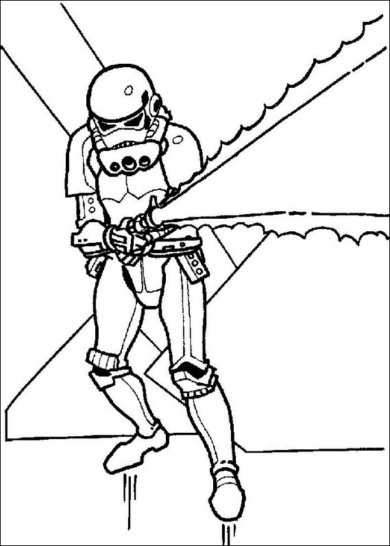 Star wars coloring page