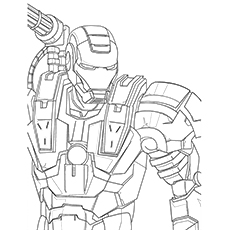 Top free printable iron man coloring pages online