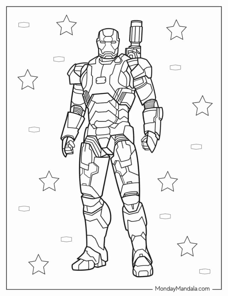 Marvel avengers coloring pages free pdf printables