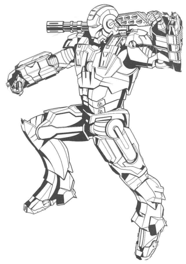 Avengers coloring pages for free