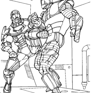 Iron man coloring pages printable for free download