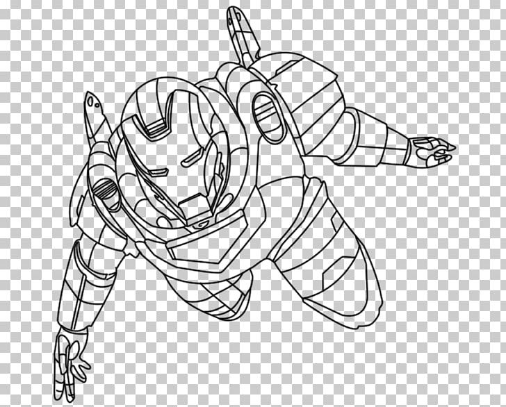 Iron man coloring book war machine child png clipart angle arm art artwork black free png